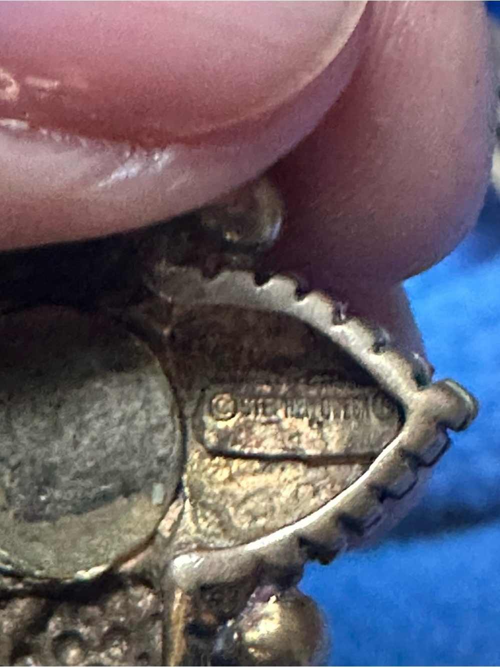 Stephen Dweck Bronze Earring - Picture 3 of 4
